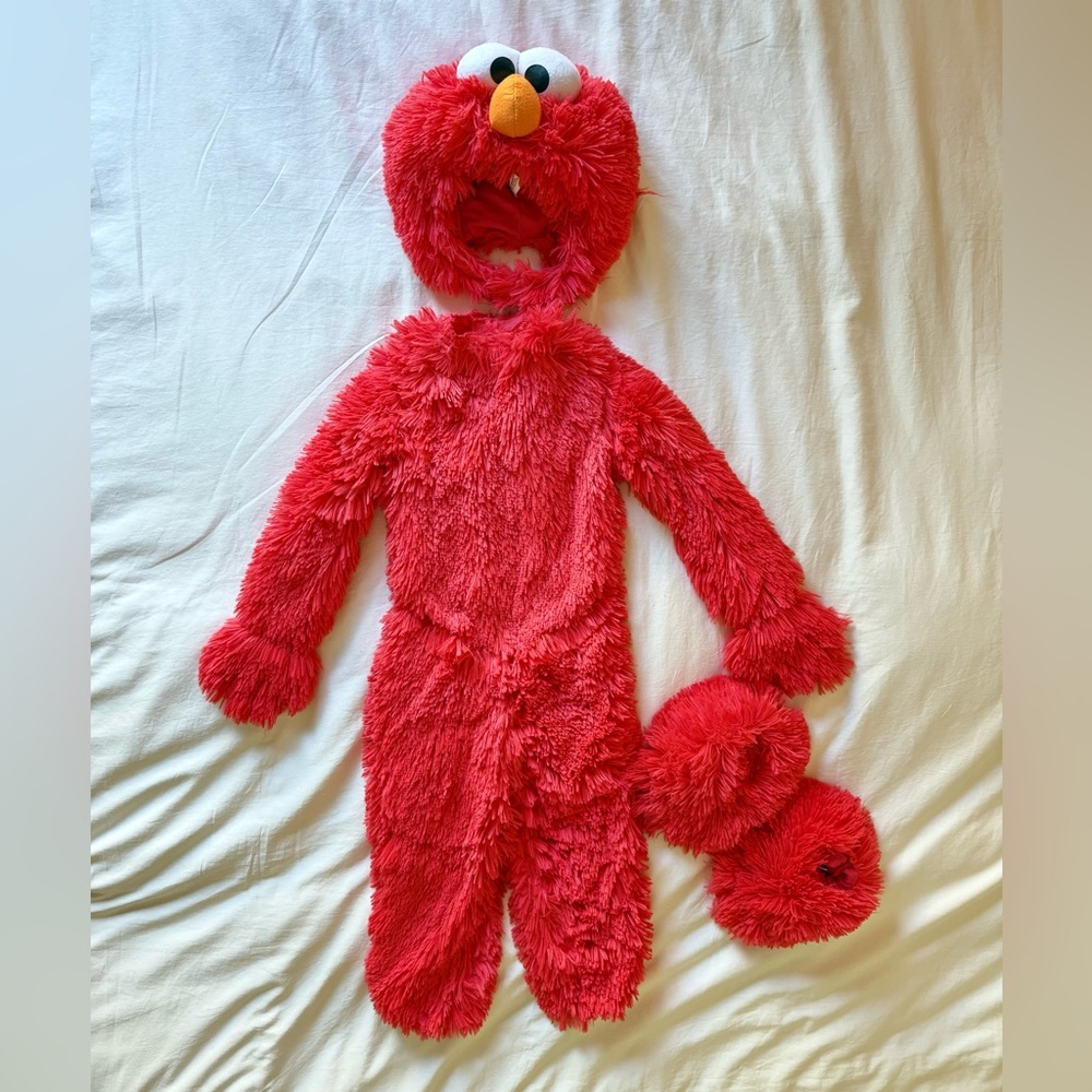 Elmo Costume 3T - Sesame Street